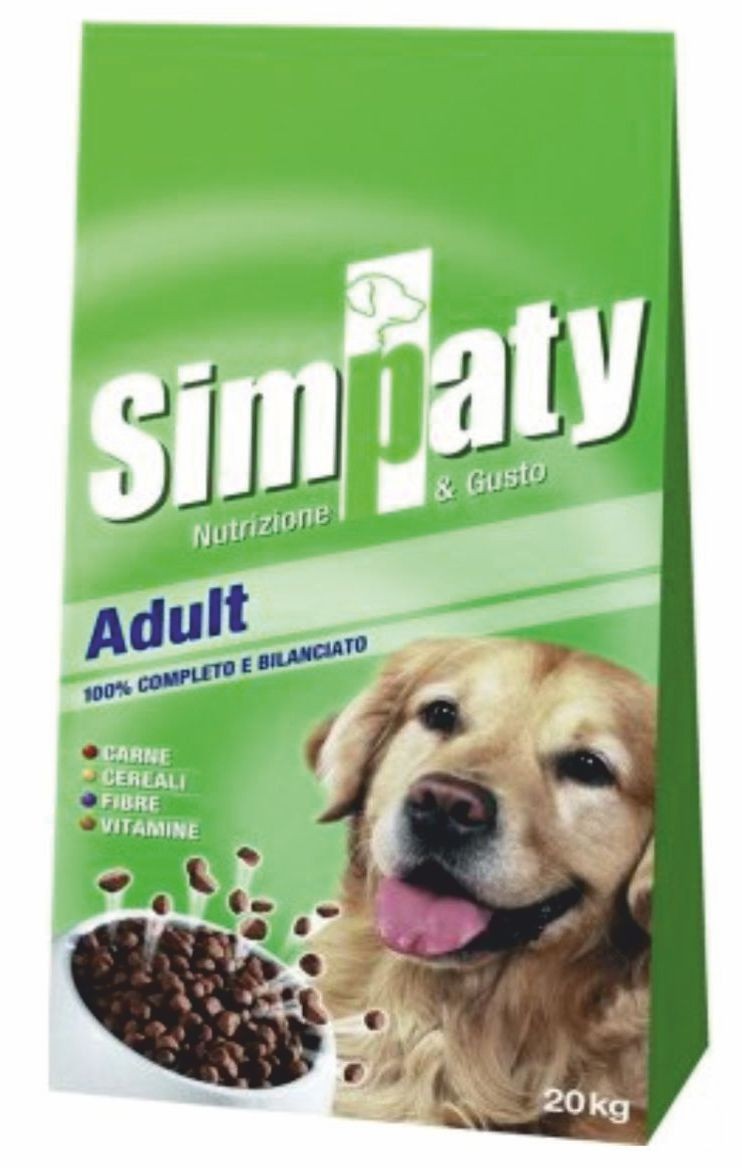 Simpaty Suva hrana za odrasle pse, Meso i žitarice, 20kg