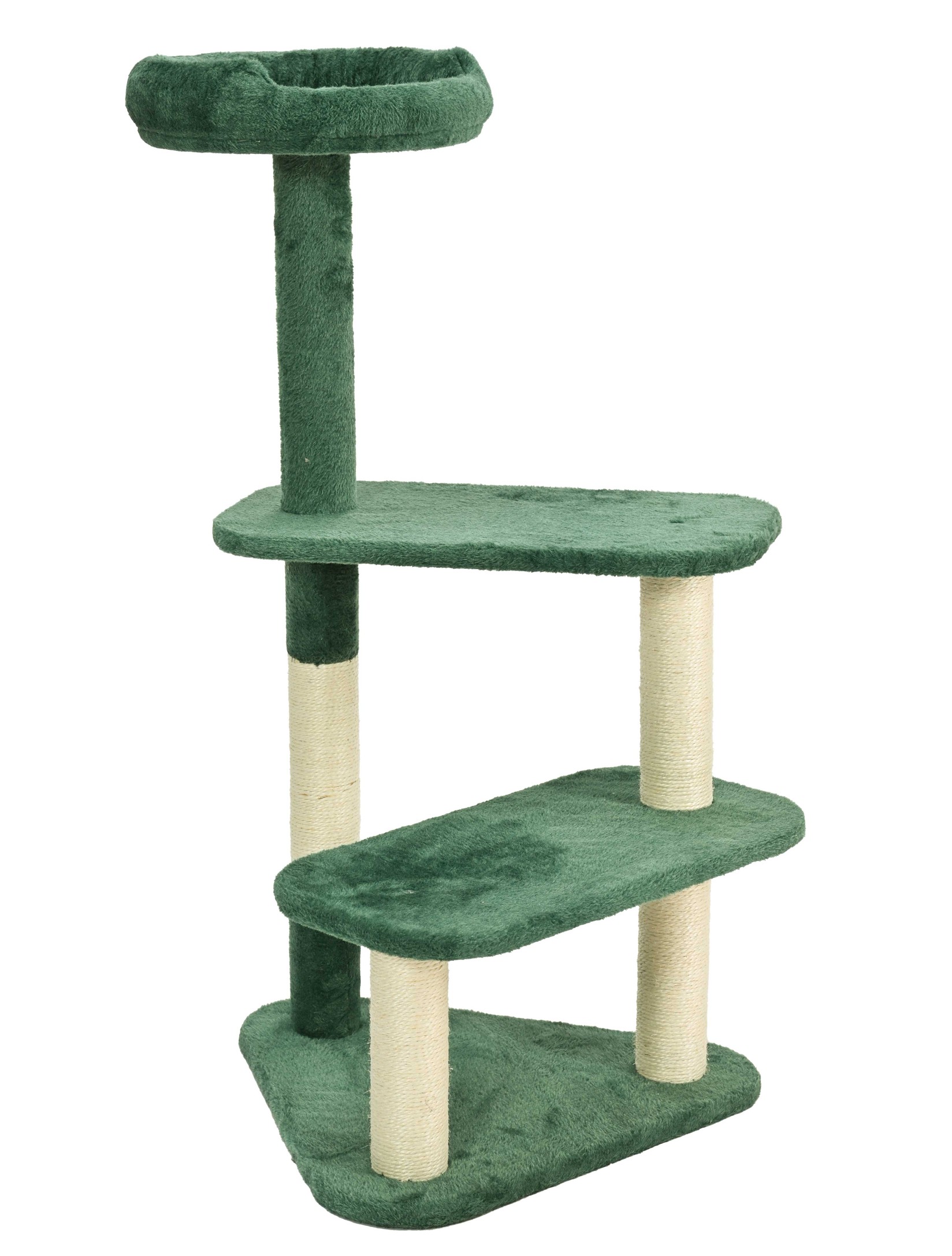 Farmcompany Grebalica za mačke, 50x50x95cm, Tamnozelena
