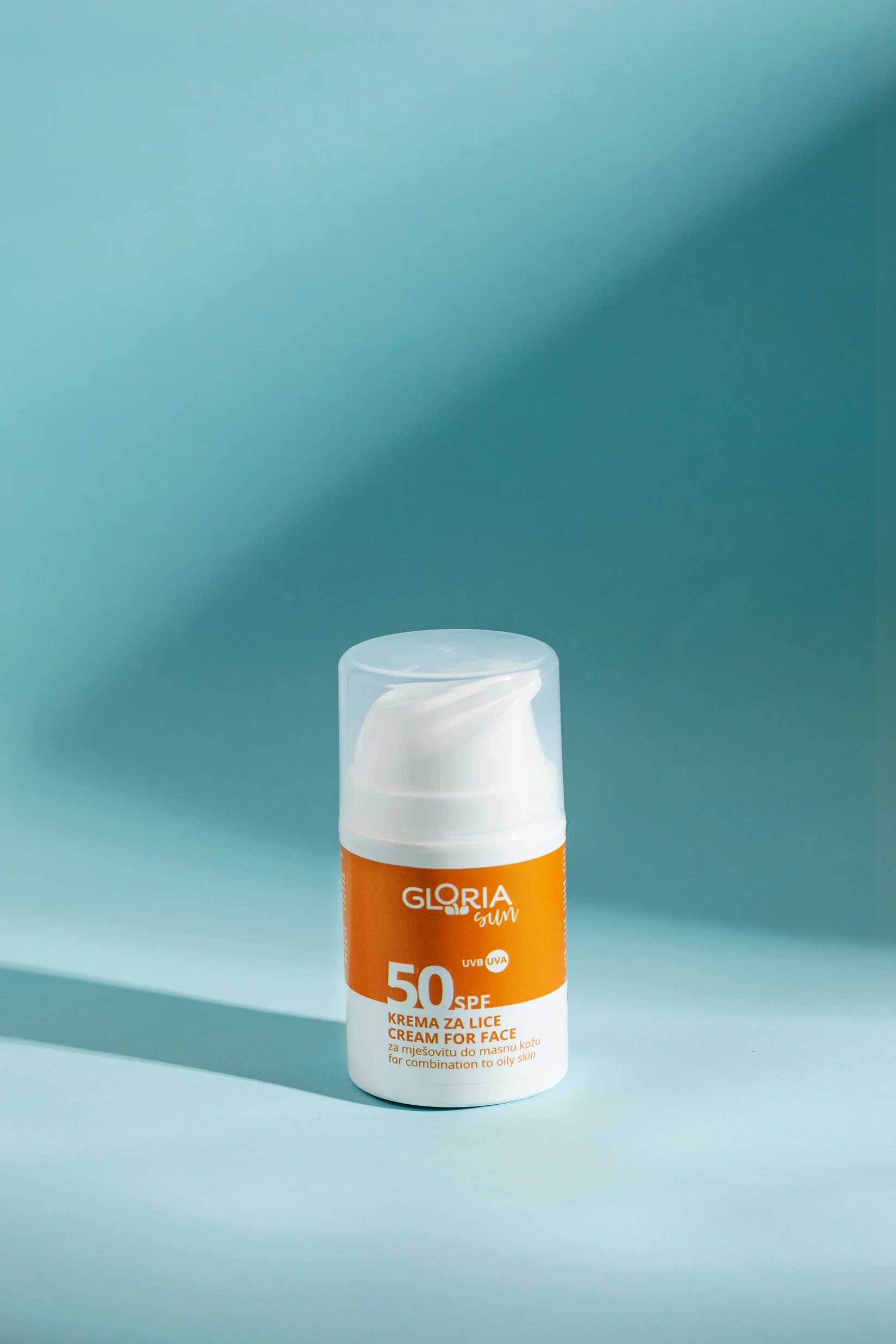 GLORIA Dnevna krema za lice SPF 50, 50 ml