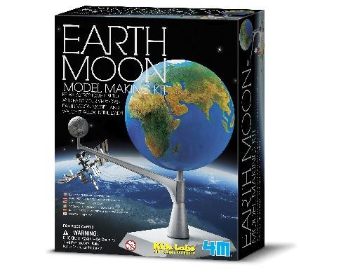 4M - Komplet za pravljenje modela Zemlje i Meseca