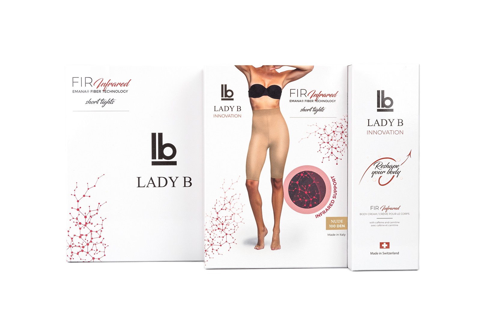 Lady B Šorts i Krema FIR, Bež