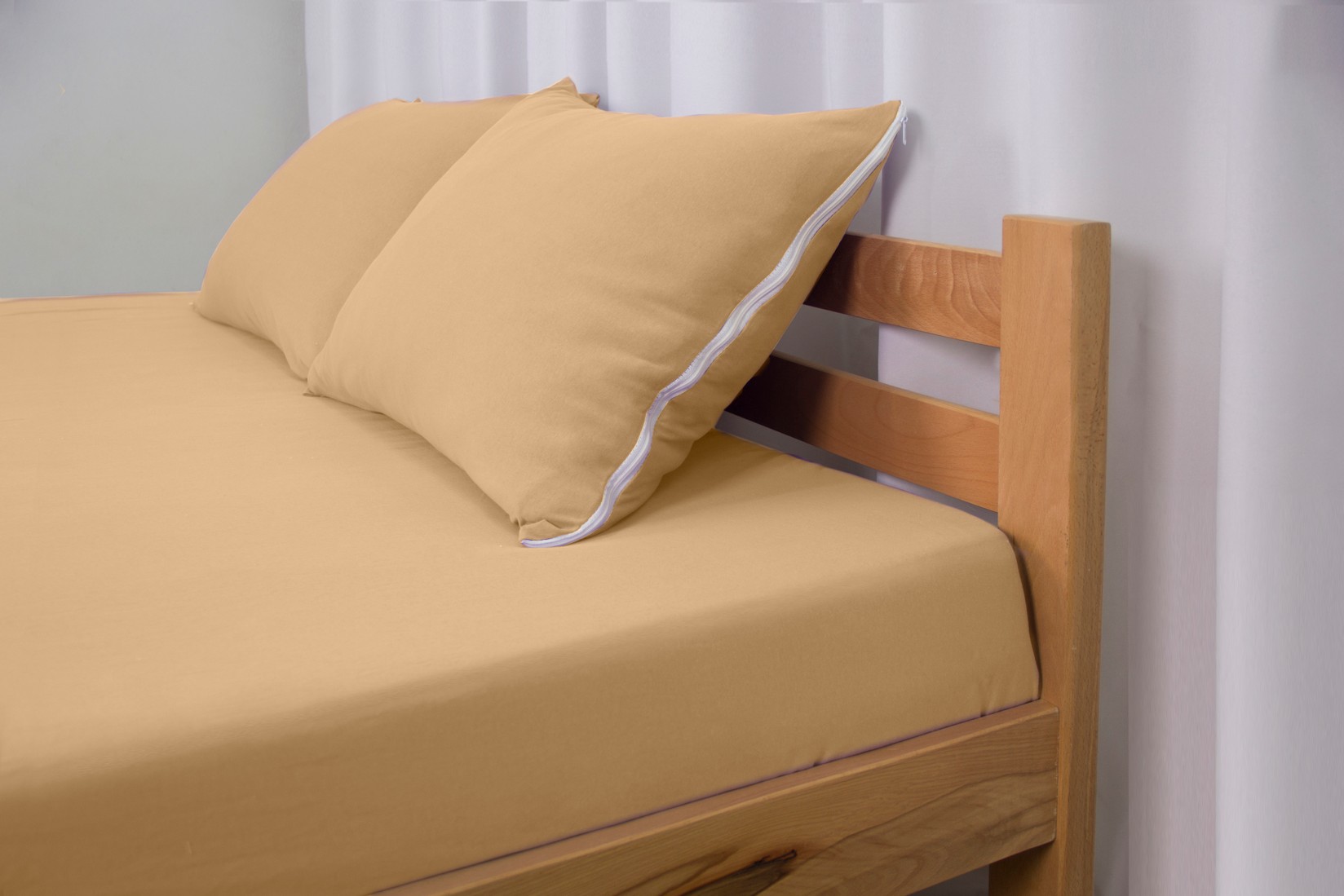 Manjatex Čaršaf sa lastišem, Za dušek od 30cm, 180x200cm, Bež