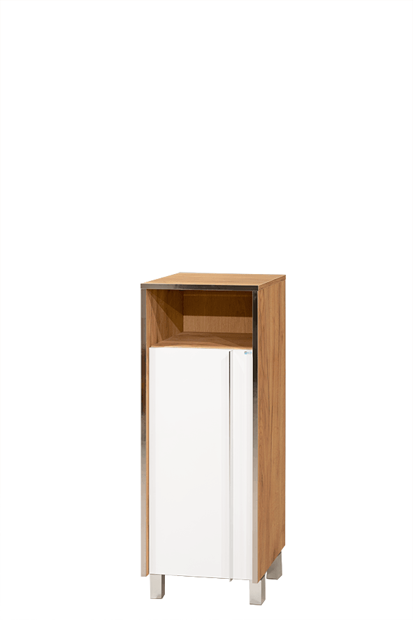 Ceramica Lux Polica za kupatilo Tara Hrast, 40x107