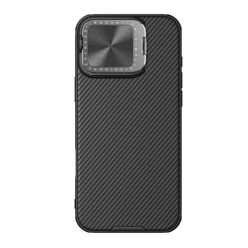 Maska za telefon Nillkin CamShield Prop Magnetic za iPhone 16 Pro, Siva