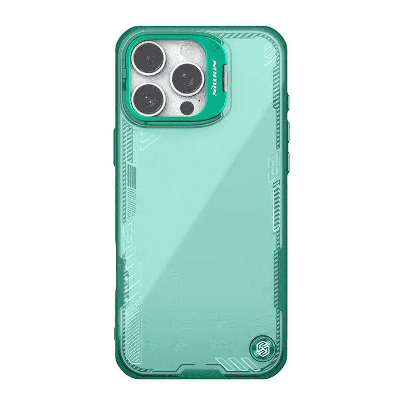 Maska za telefon Nillkin Iceblade Prop za iPhone 16 Pro sa otvorom za kameru, Zelena