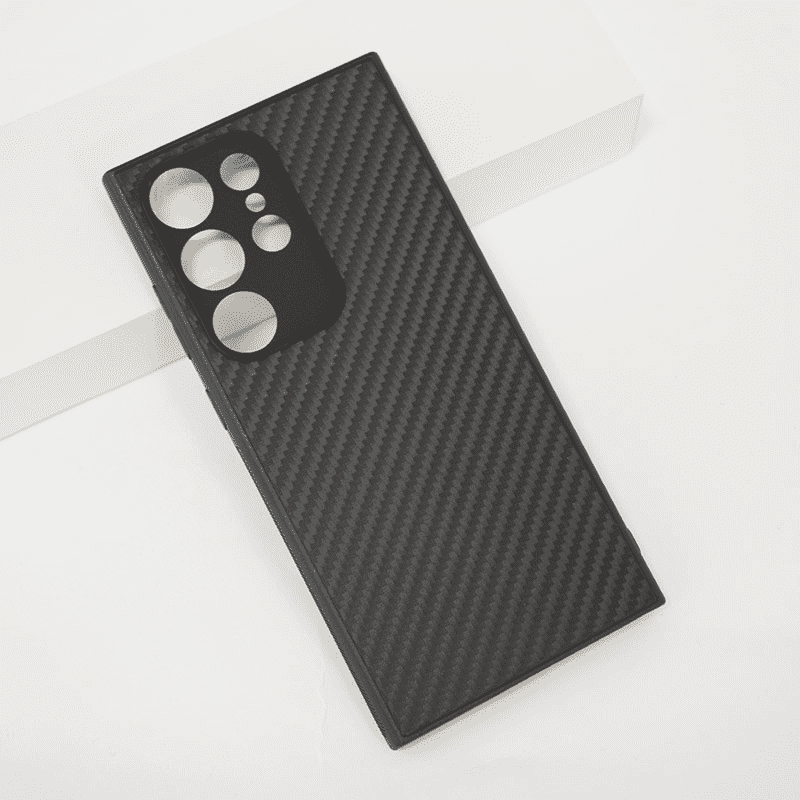 Maska za telefon Carbon fiber za Samsung S24 Ultra/ S928B, Crna