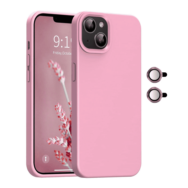 Maska za telefon Magnetic Lens za iPhone 15 Pro Max, Bela