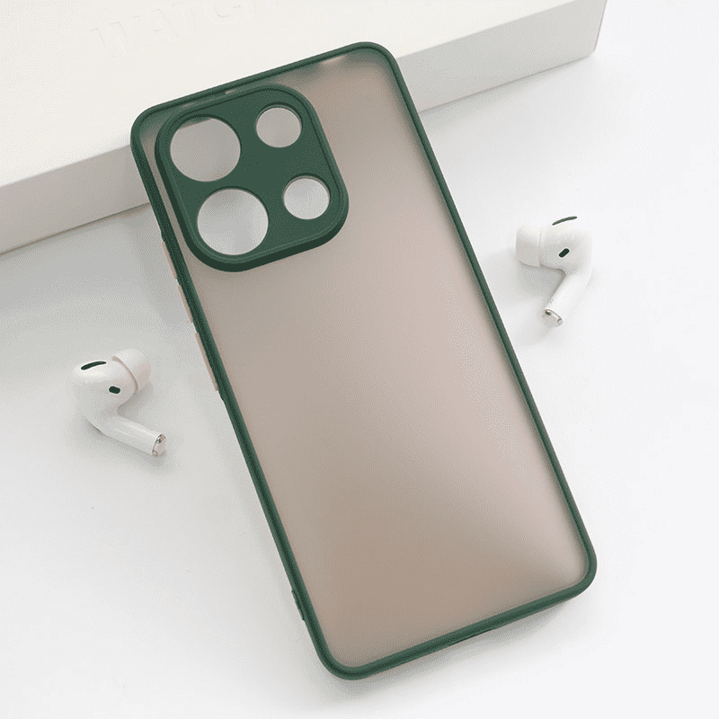 Maska za telefonte za Xiaomi Redmi Note 13 4G, EU, pacifik, Zelena