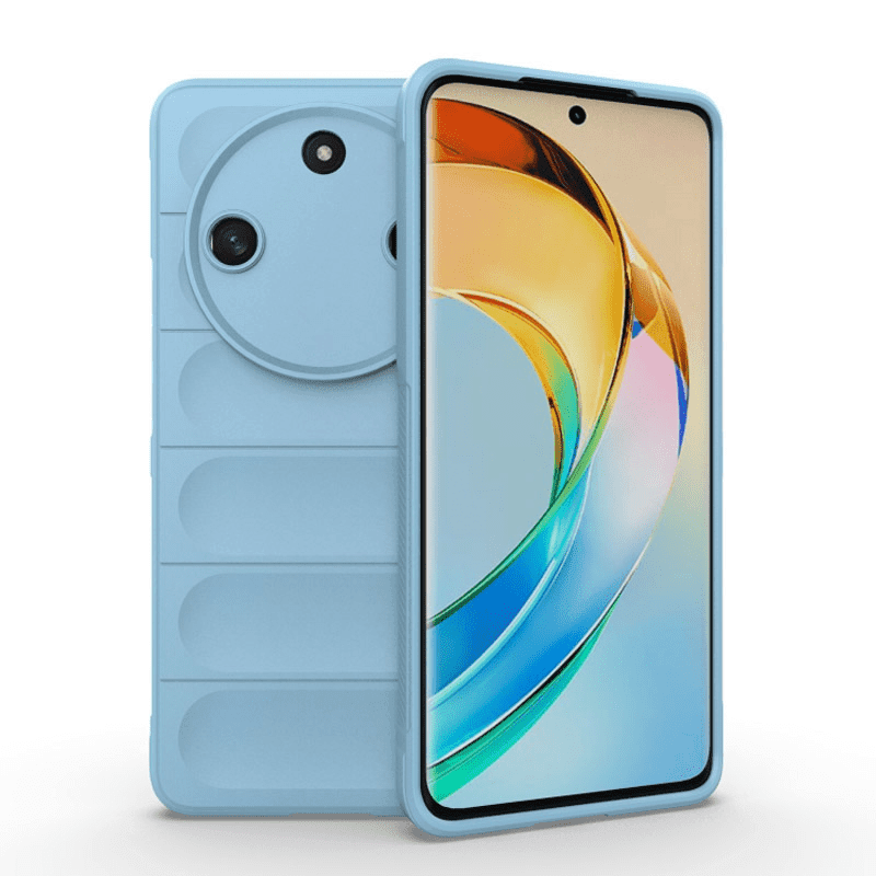 Maska za telefon Phantom Shield za Honor X50, Svetloplava