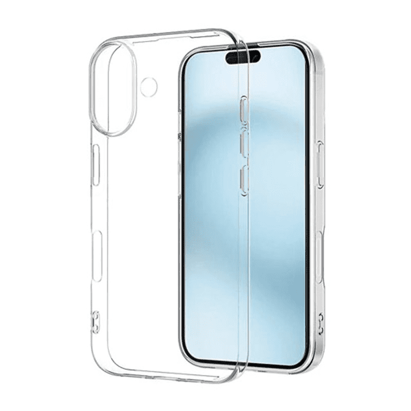 Maska za telefon Skin Silikon za iPhone 16 Plus, Providna