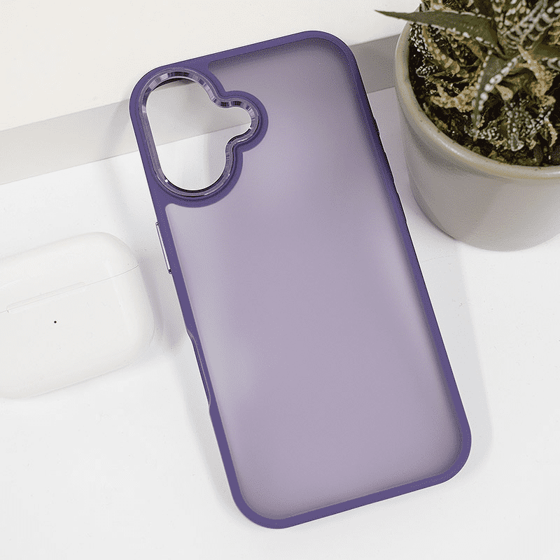 Maska za telefon Candy Shield za iPhone 16, Lavanda