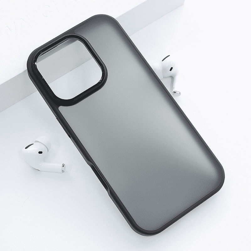 Maska za telefon Candy Shield za iPhone 16 Pro Max, Crna