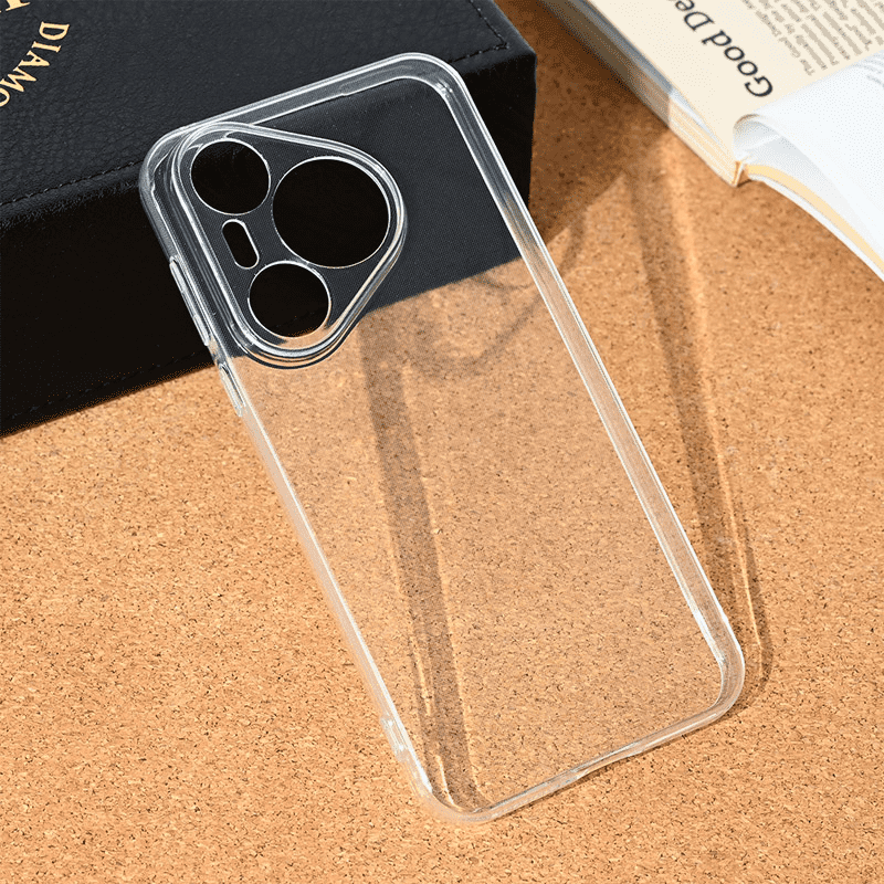 Maska za telefon Skin Silikon za Huawei Pura 70, Providna