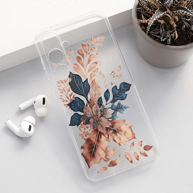 Maska za telefon Nanobit Print za Samsung S24 FE/ S721B Golden Flower