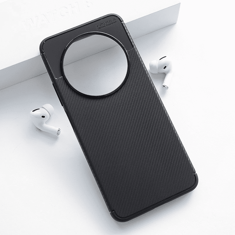 Maska za telefon Carbon Defender za Xiaomi Redmi 14C, Crna