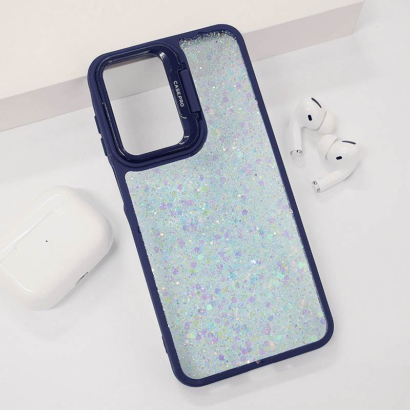 Maska za telefon Crystal Dots za Samsung A16 5G/ A166B, Plava