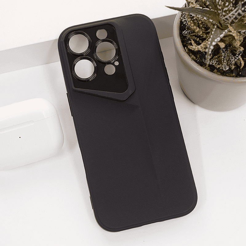 Maska za telefon Shadow Edge za iPhone 16 Pro, Crna