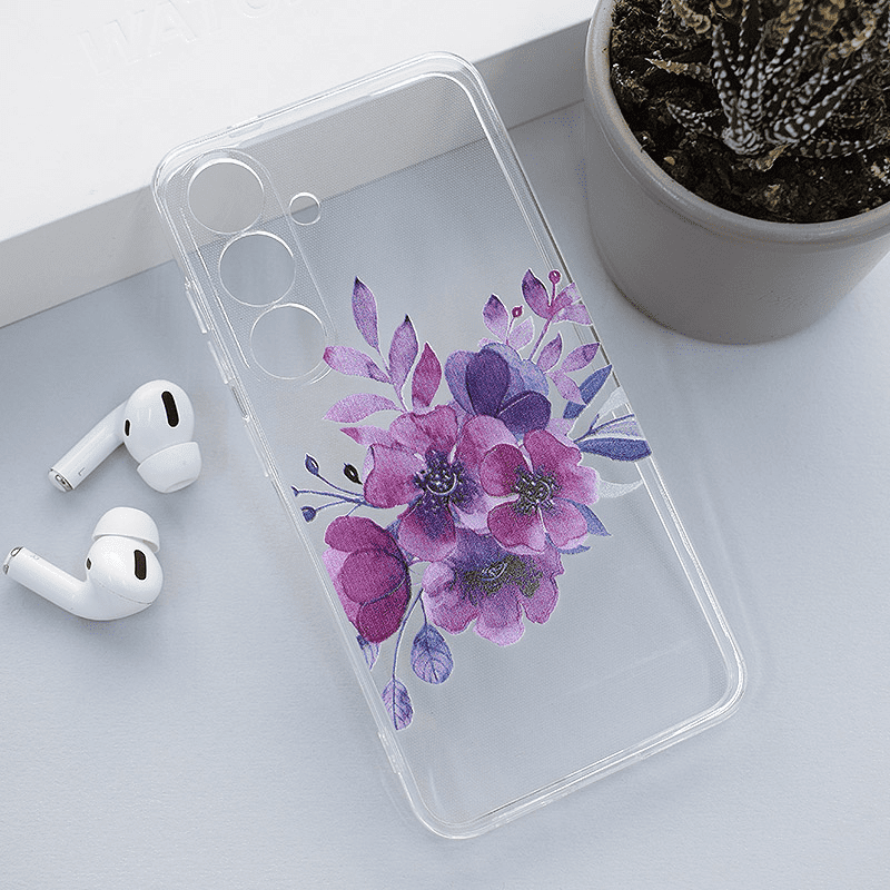 Maska za telefon Nanobit Print za Samsung S25/ S931B Flowers