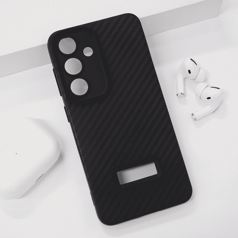 Maska za telefon Carbon fiber za Samsung S25/ S931B, Crna