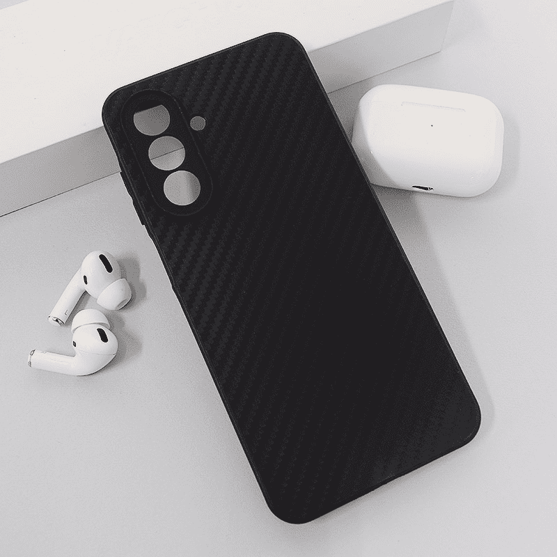 Maska za telefon Carbon fiber za Samsung A56 5G/ A566B, Crna