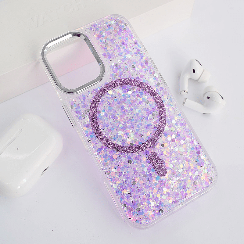 Maska za telefon Mag Case Glue za iPhone 16, Lavanda