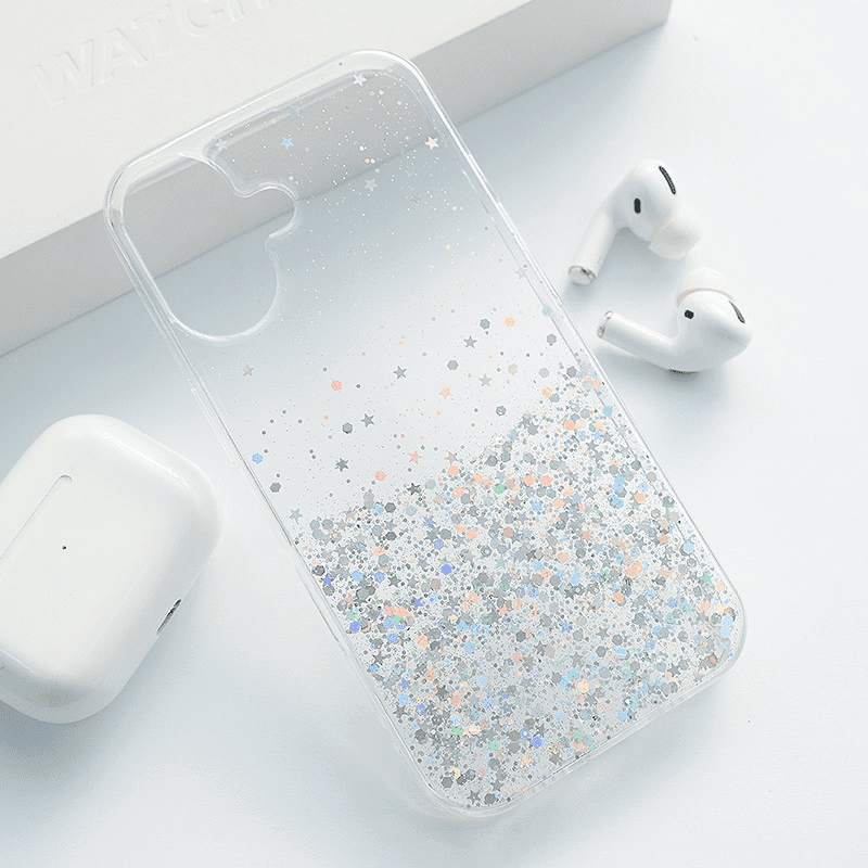 Maska za telefon Stardust za iPhone 16 Pro Max, Srebrne boje