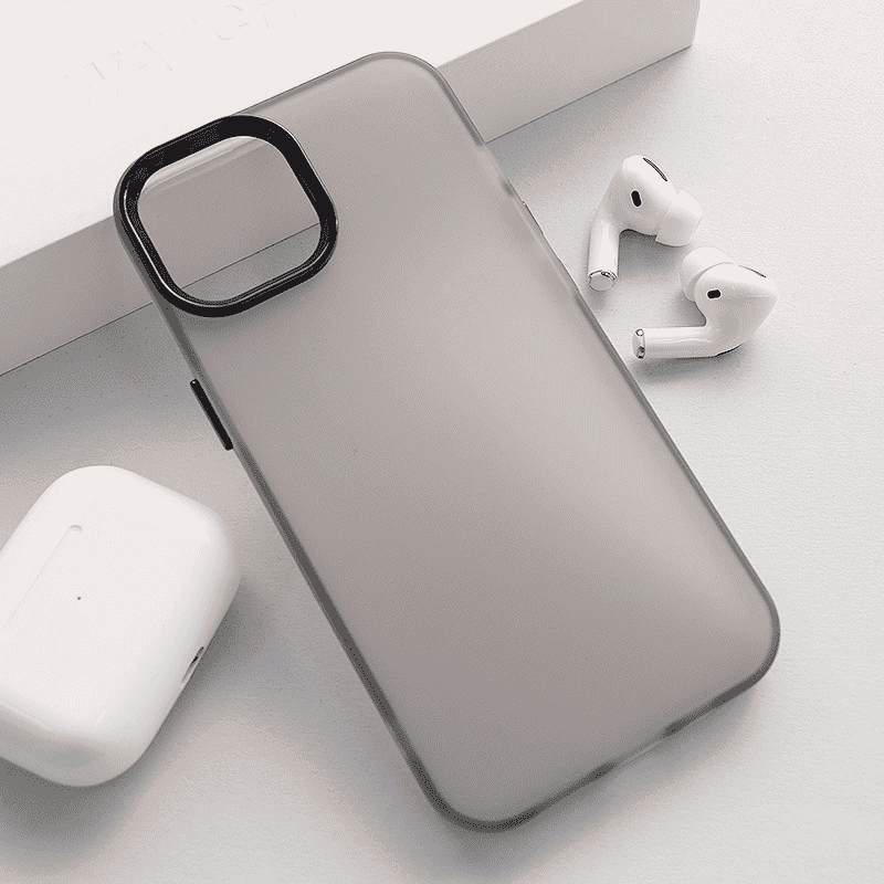 Maska za telefon Electro Glow Frame za iPhone 13, Crna