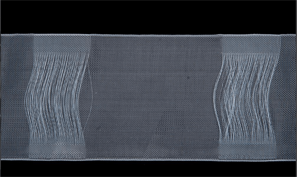 Senotex Silikonska traka za zavese, 10 cm, Bela