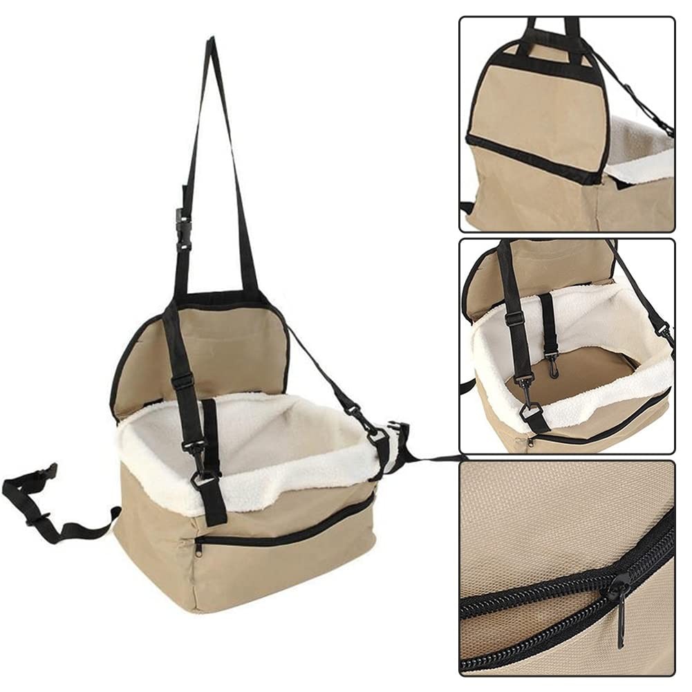 Auto sedište za pse i mačke, Bež