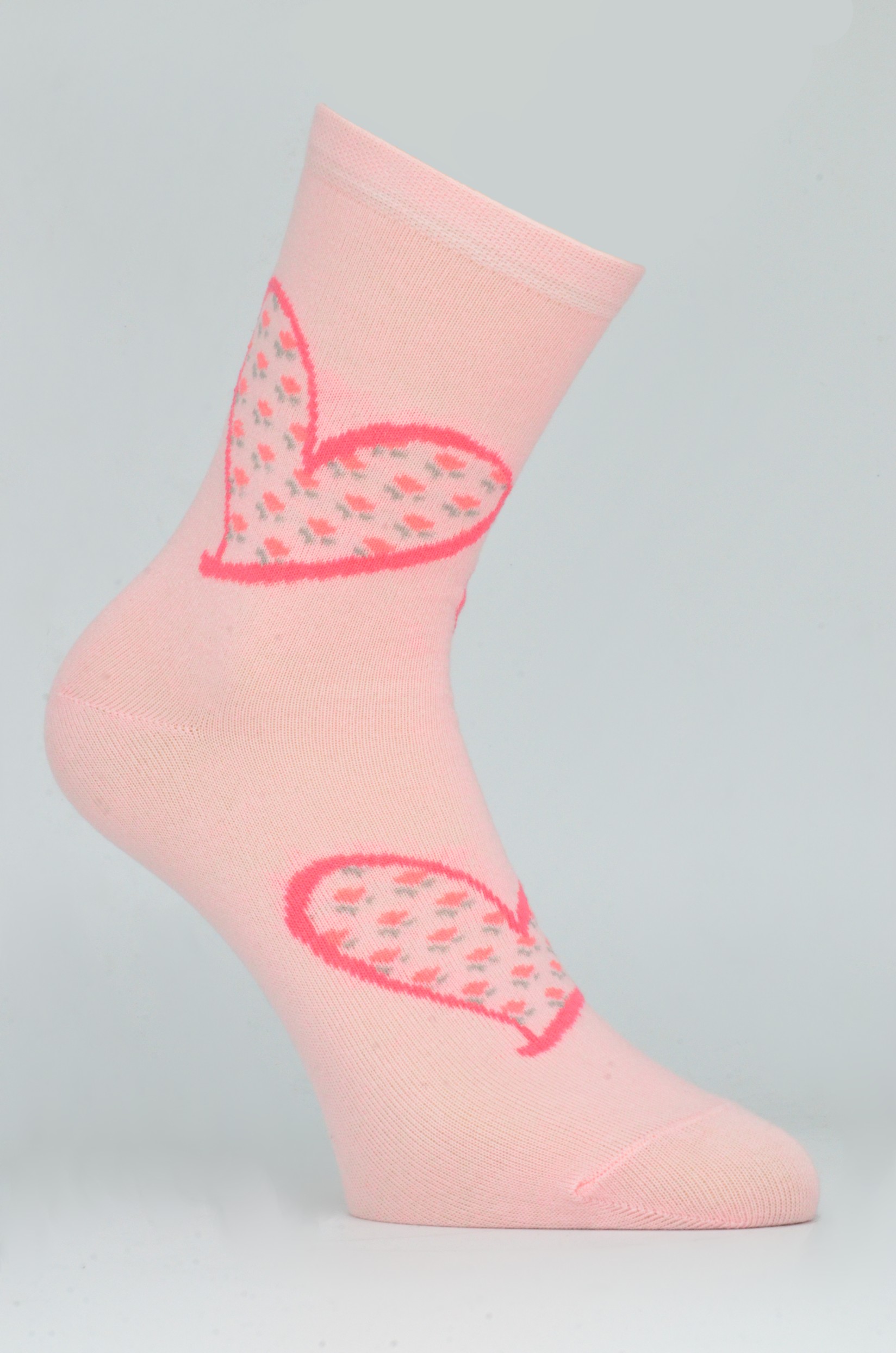 GERBI Ženske pamučne sokne Jockey 37-38 m8 roze