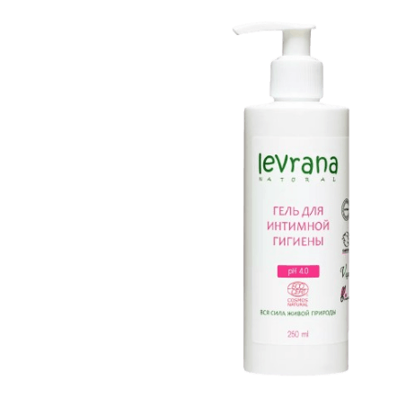 LEVRANA Gel za intimnu negu pH 4.0 Prirodni balans, 250 ml
