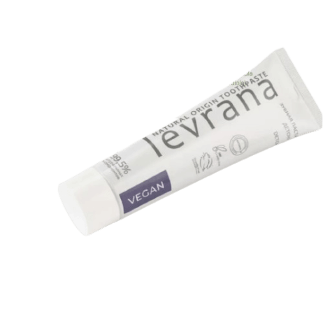 LEVRANA Pasta za zube Rodiola i breza, Dubinski detoks, Organska, 100 ml