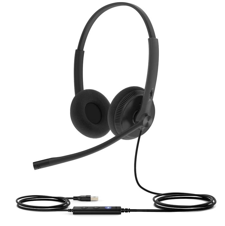 YEALINK Slušalice UH34 Lite Dual Teams USB crne