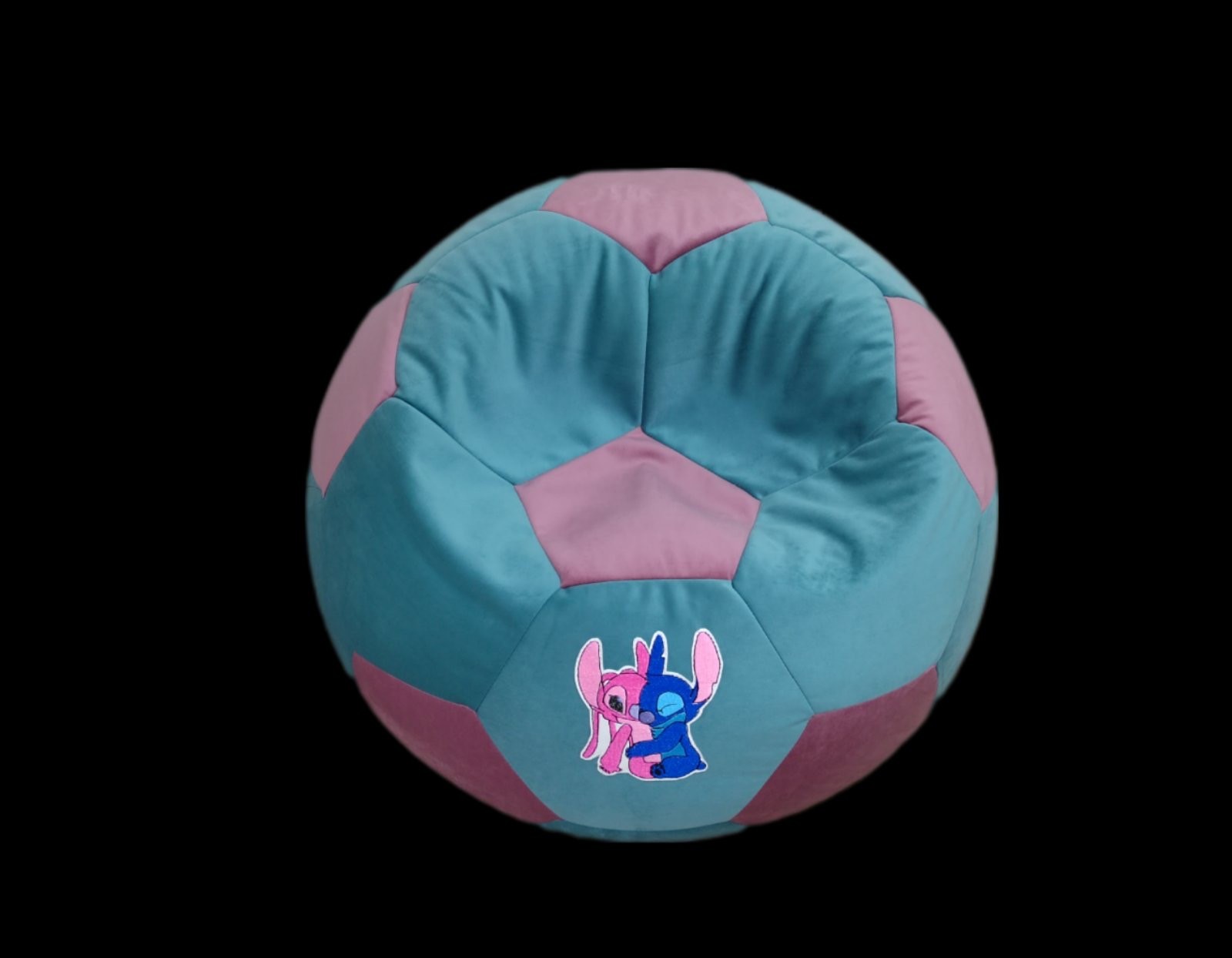 Lazy Pleasure, Lazy bag - lopta Stič, Ø250cm, Roze-plava