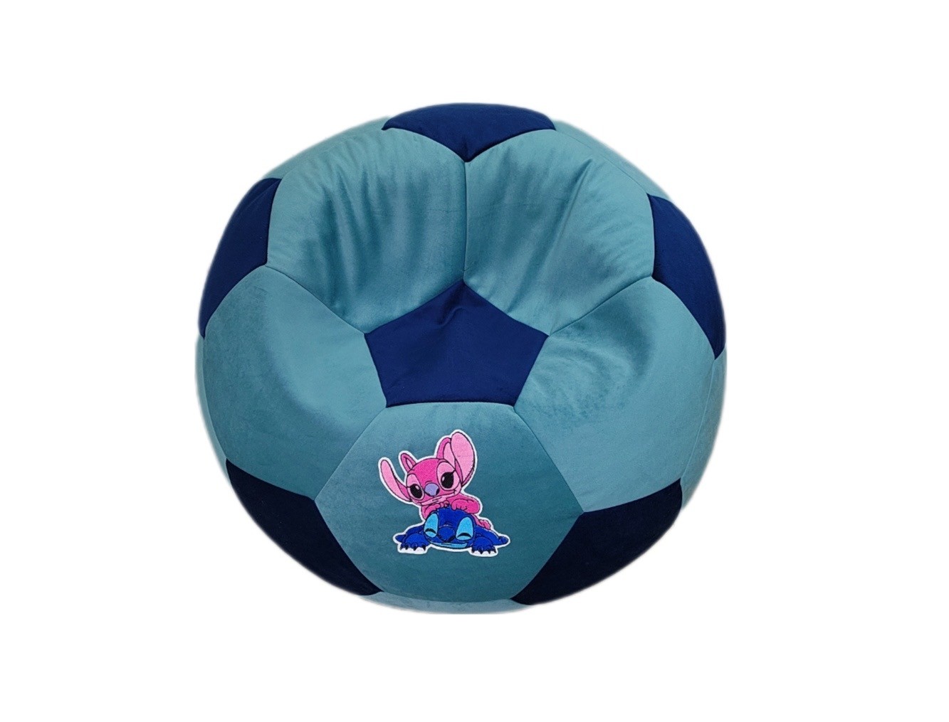 Lazy Pleasure, Lazy bag - lopta Stič, Ø250, Plavo-plavi