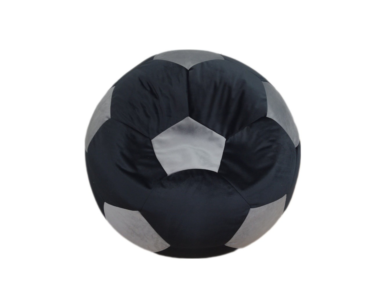 Lazy Pleasure, Lazy bag - lopta Stič, Ø230, Crno-Sivi