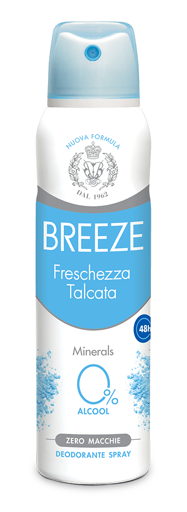 BREEZE Ženski dezodorans Freshezza Talcata, 150ml