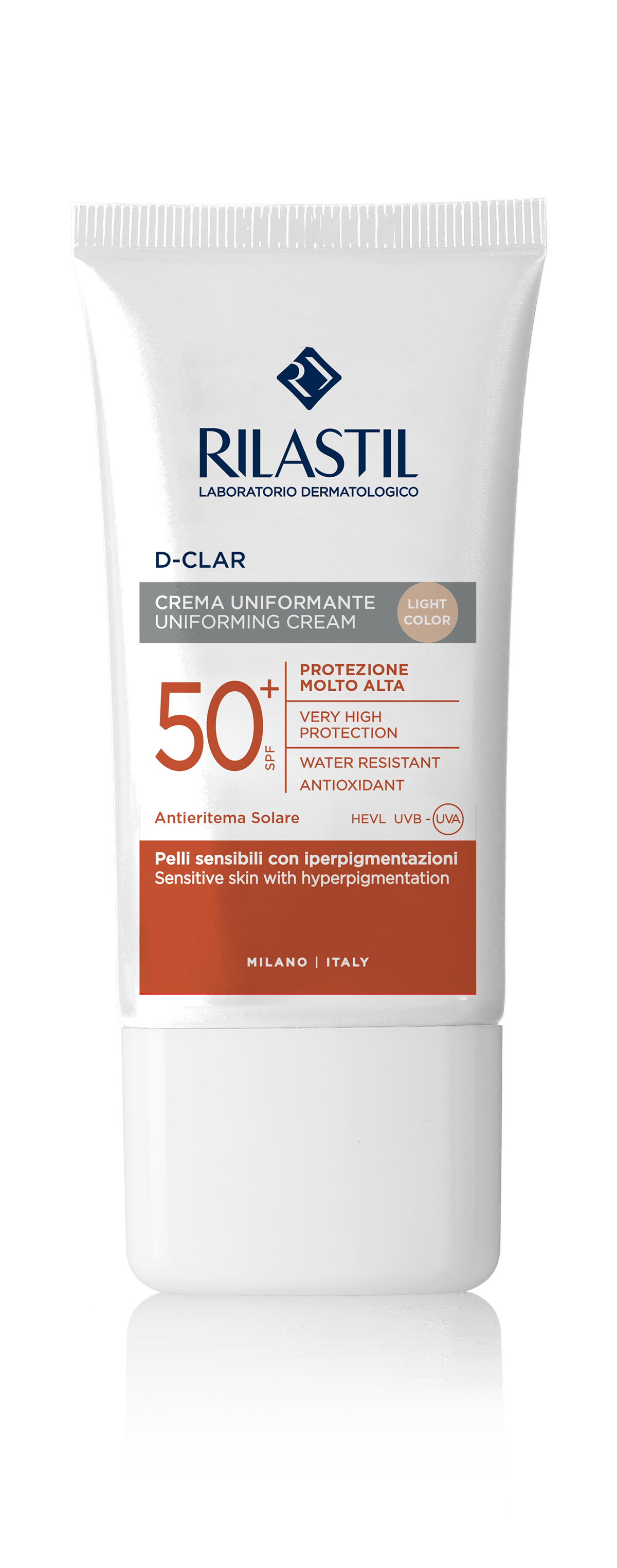 RILASTIL Tonirana krema za sunčanje Light SPF 50+ D-CLAR 40ml