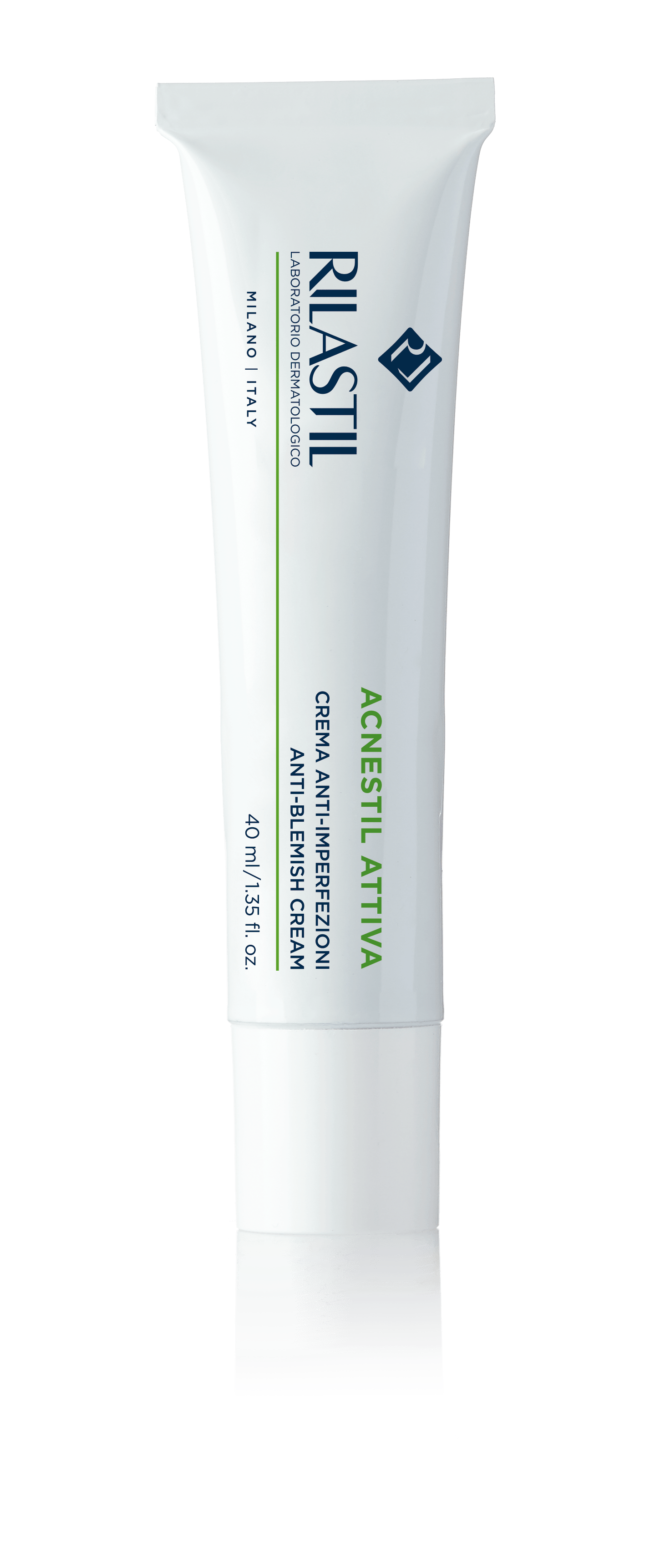 RILASTIL Krema namenjena za tretman mešovite, masne i kože sklone aknama Acnestilattiva 40ml