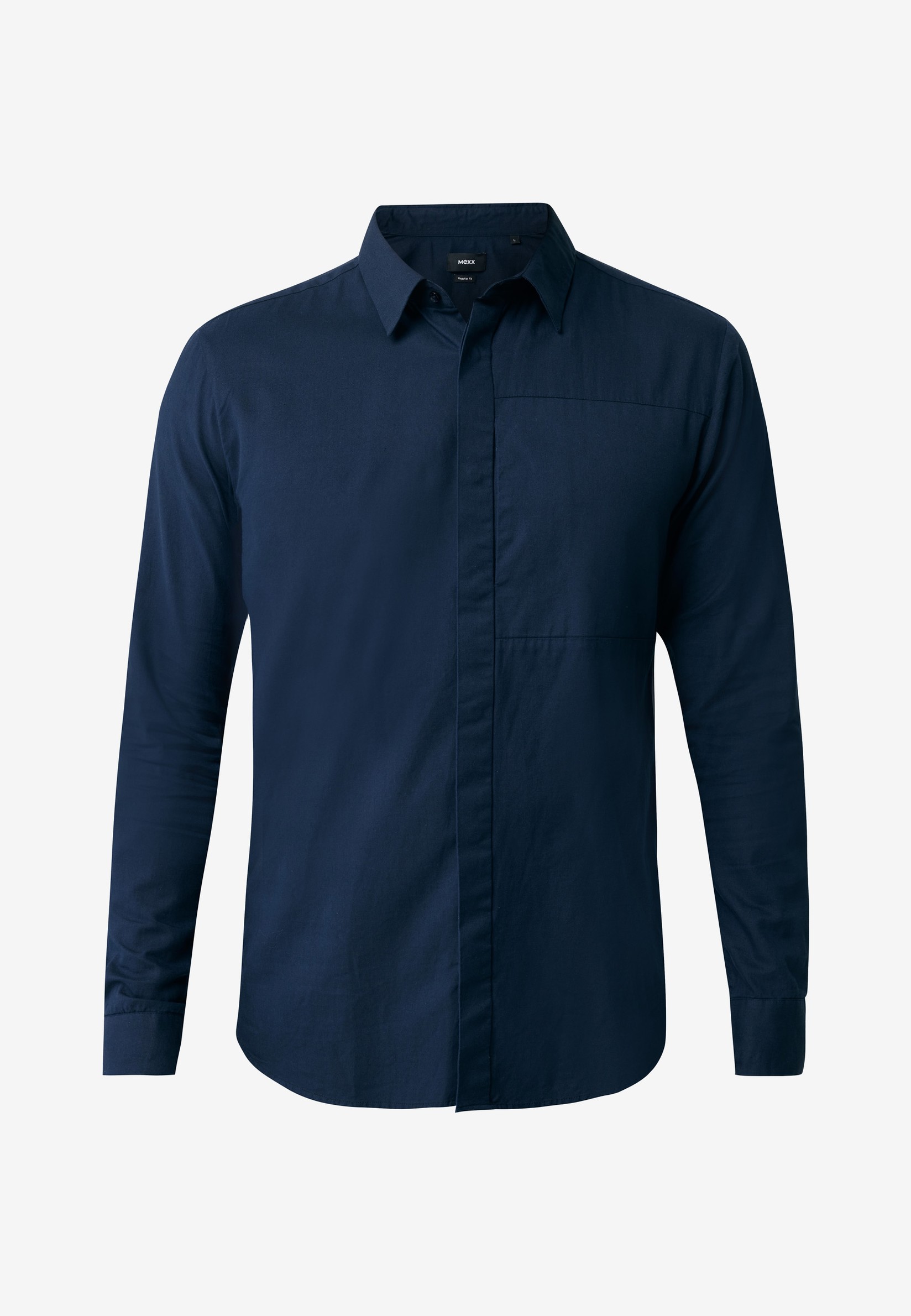 MEXX Muška košulja dugih rukava teget
