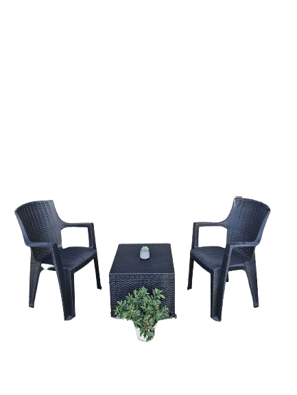 GIARDINO E CASA Balkonski set Bolsena, Sivi