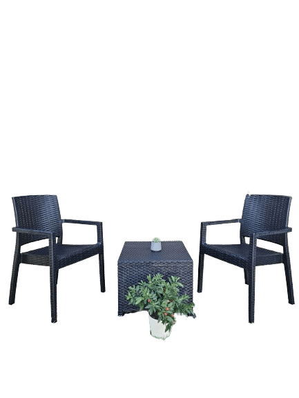 GIARDINO E CASA Balkonski set Tenno, Sivi