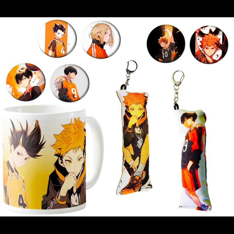 Set Anime Haikyu, 9 kom