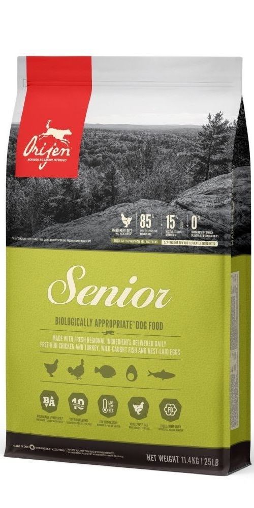 Orijen Suva hrana za odrasle senior pse, 11.4kg