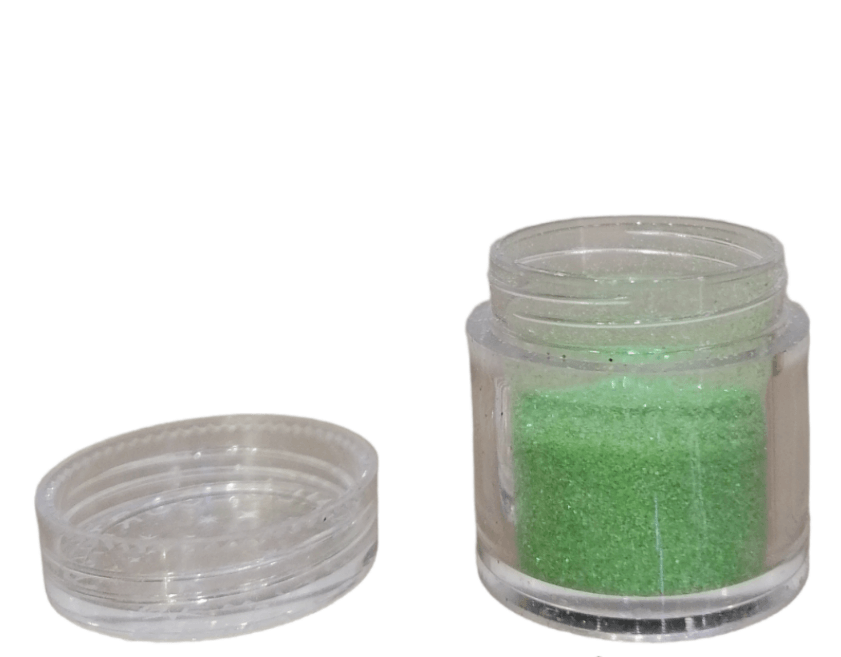 Gliteri za nokte zeleni