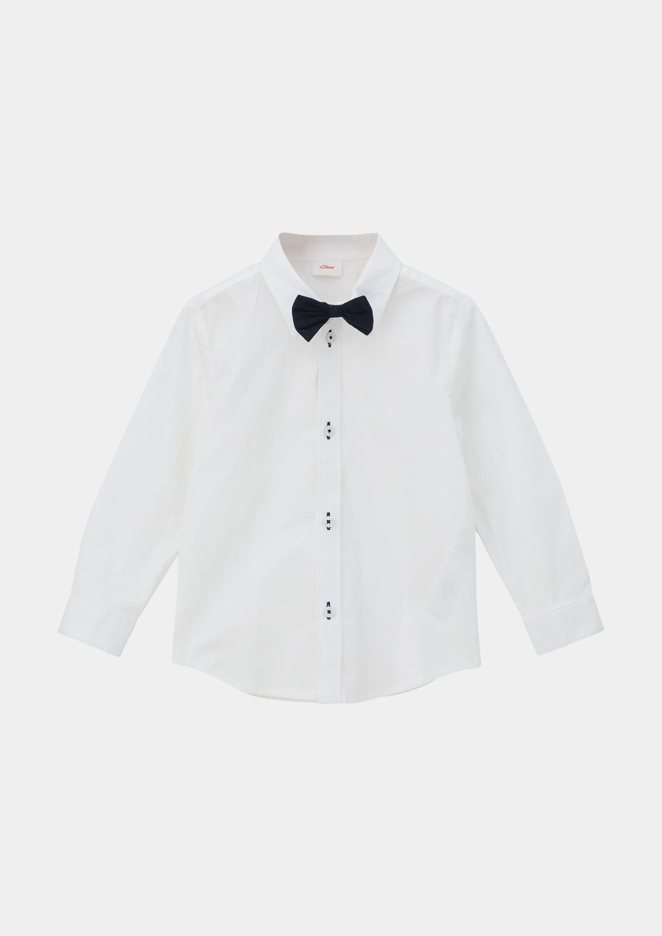 Košulja za dečake sa dugim rukavima Bela