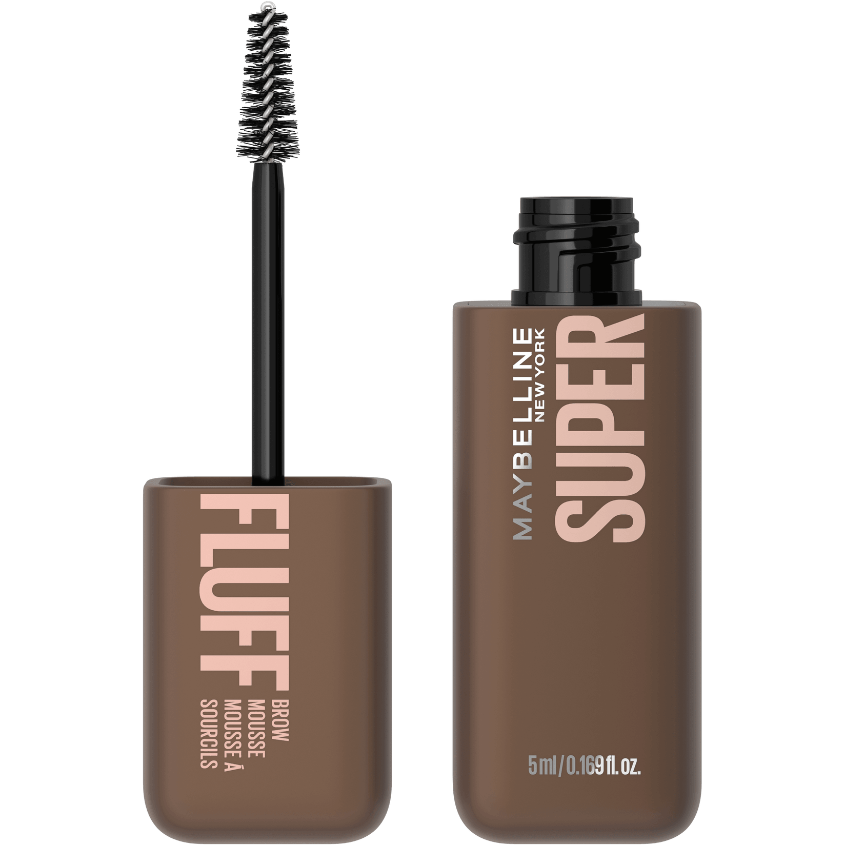 Maybelline New York Maskara za obrve Super Fluff Brow Mousse, 257 Medium brown