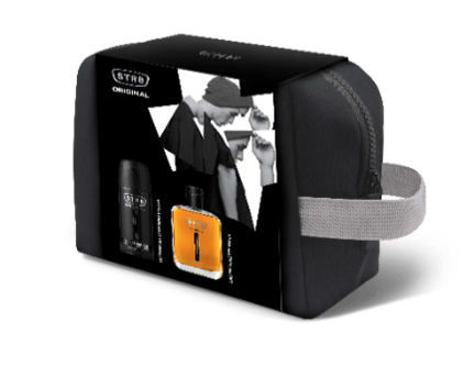 Str8  Set za muškarce Original Toaletna voda, EDT, 100 ml + Dezodorans, 150 ml + Toaletna torbica