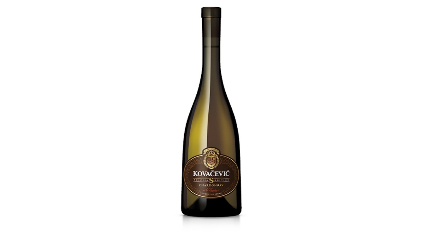 KOVAČEVIĆ Chardonnay S edicija belo vino 0.75l