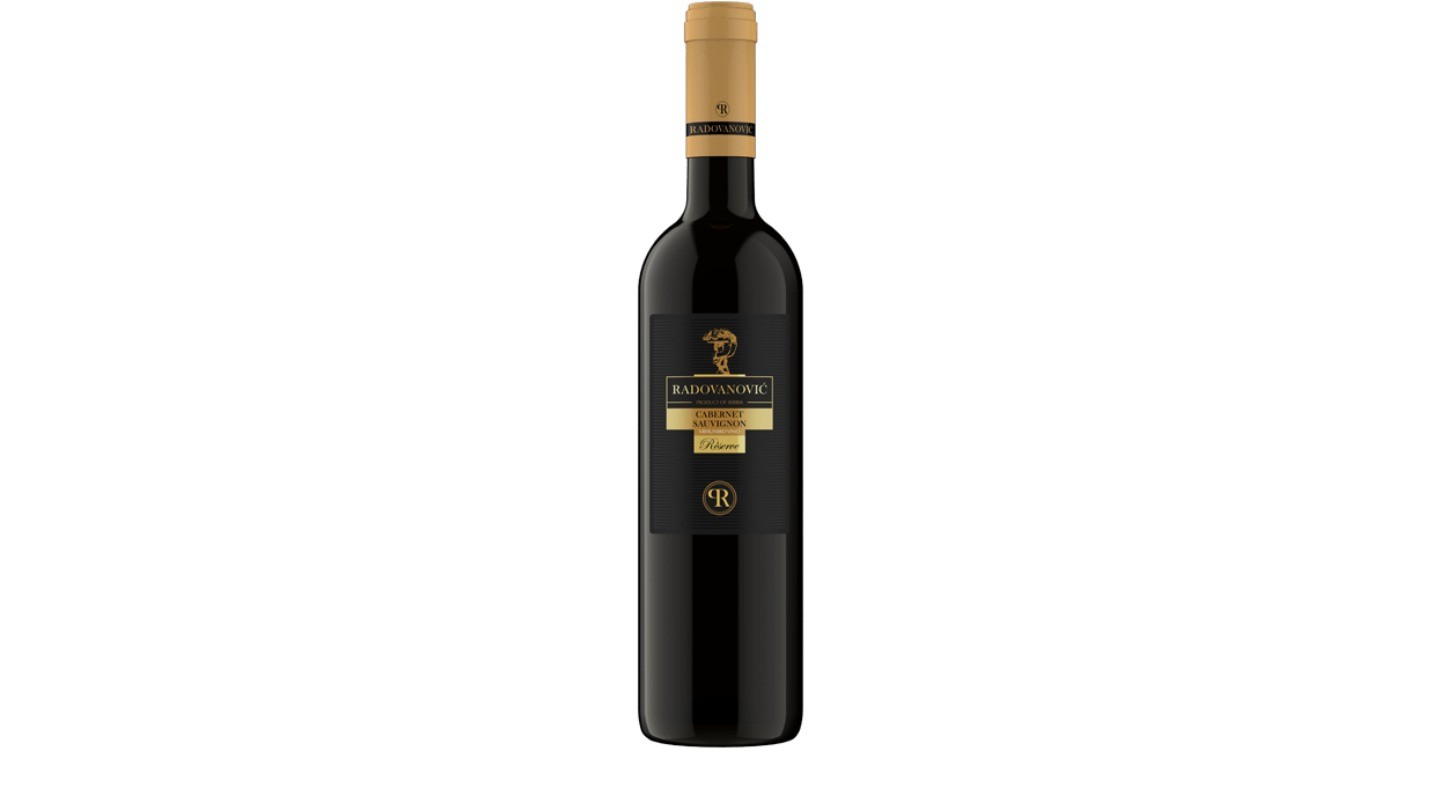 RADOVANOVIĆ Cabernet Sauvignon reserve crveno vino 0.75l
